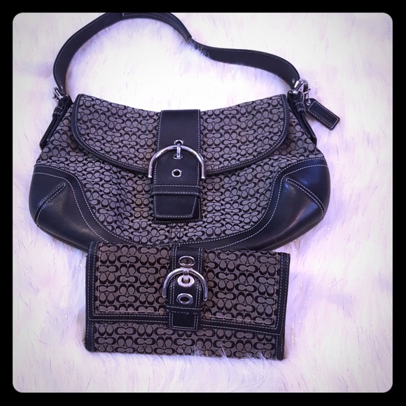 Coach Handbags - Coach Bag and Wallet set